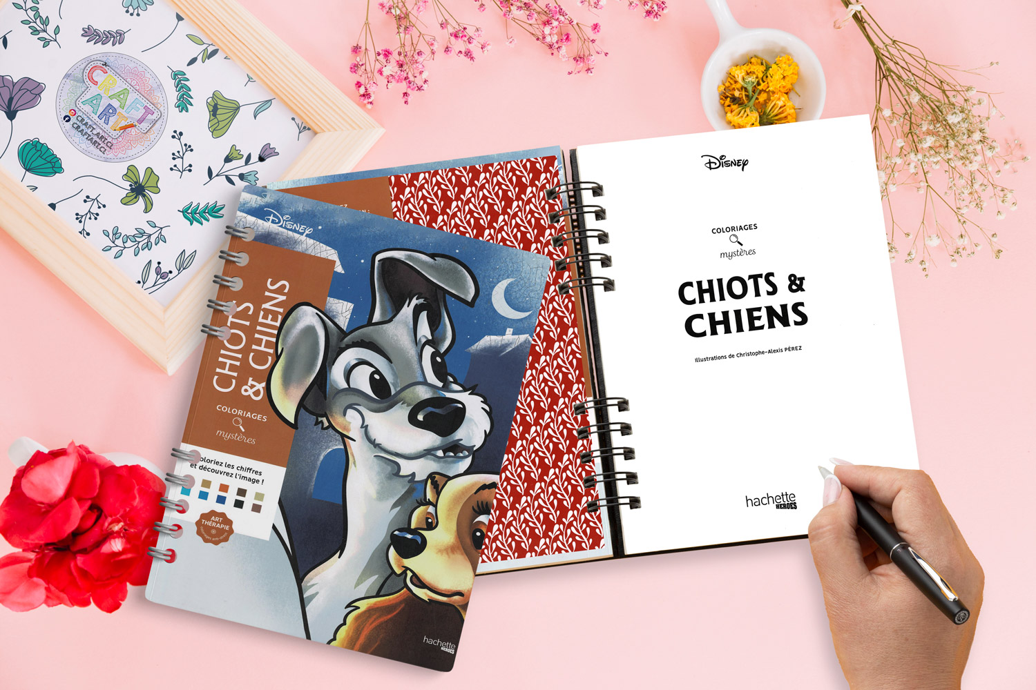 Libro para colorear Chiots & Chiens